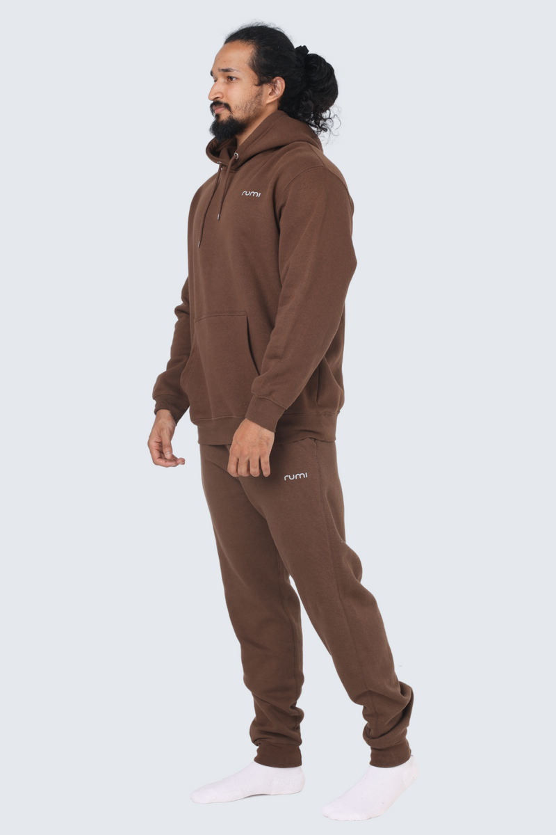 MU Moon Sweatshirt Fleece + Hoodie - Cocoa