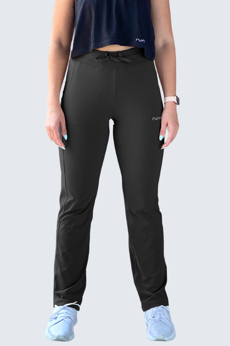 U SunSoft Joggers Open + Pockets 30" - Black