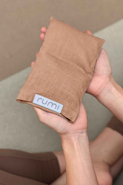 Rumi Eye Pillow Light Coral