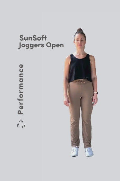 U SunSoft Joggers Open + Pockets 30" - Deep Teal