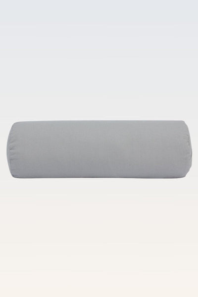 Rumi Earth - Cotton Yoga Bolster – Round - Stone - RU - YCB - RD - SE - Yoga Props