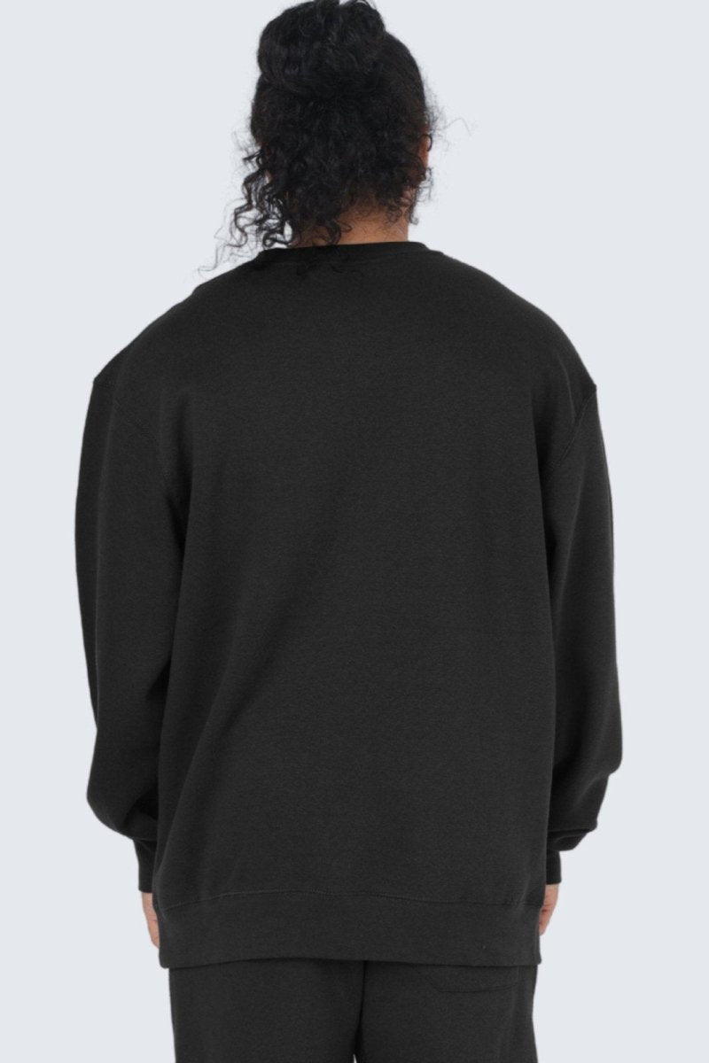 Rumi Earth - MU Moon Sweatshirt Fleece - Black - R515005BKP - M - Tops