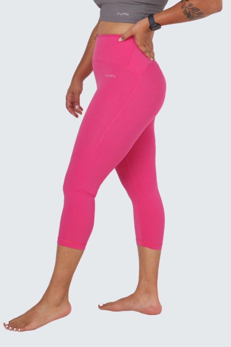 Rumi Earth - W SunSoft Flow Pants 21" - Rose Glow - R124121RWP - Bottoms